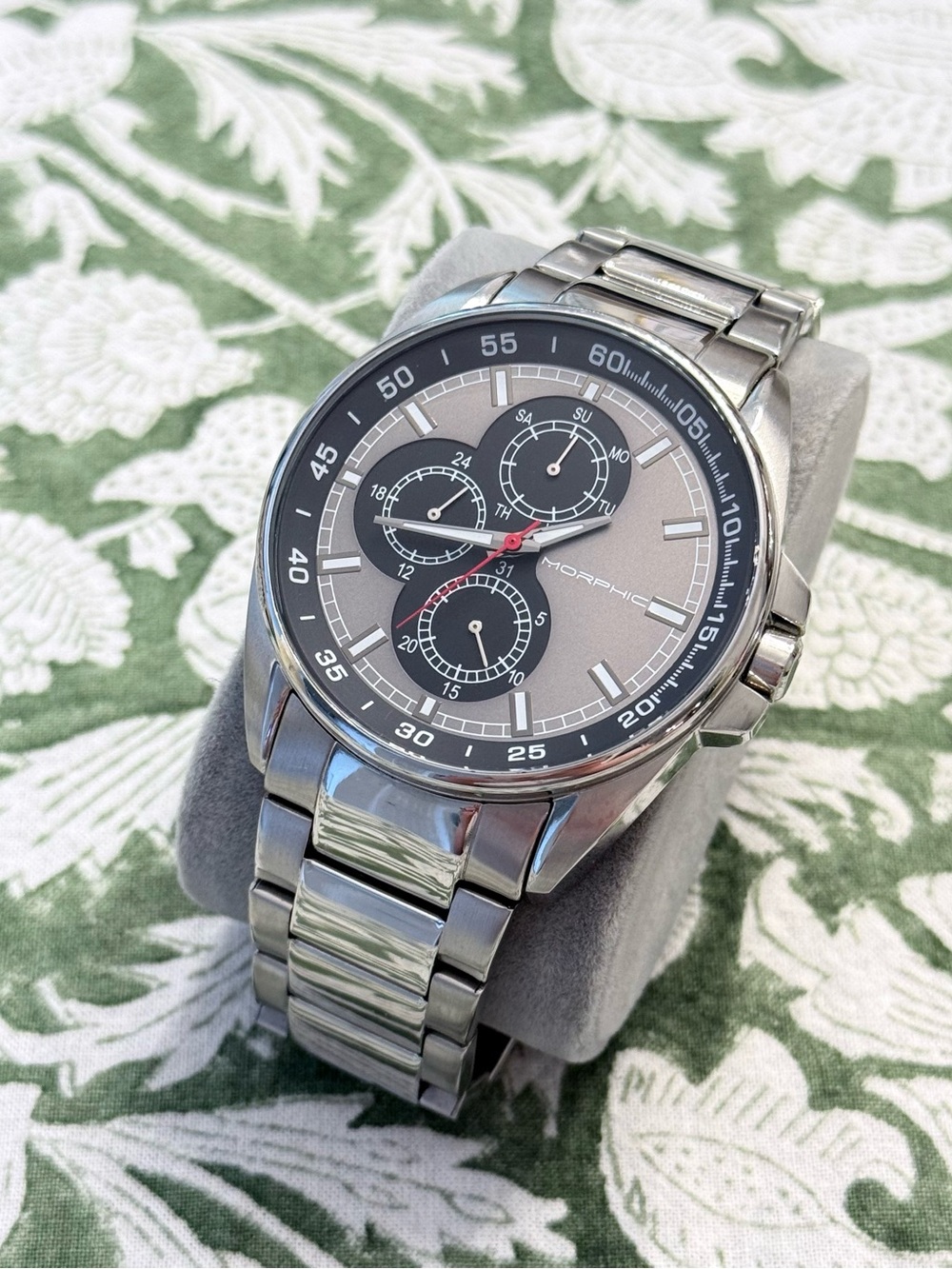 Morphic Stainless Steel Multifunction Men’s Watch